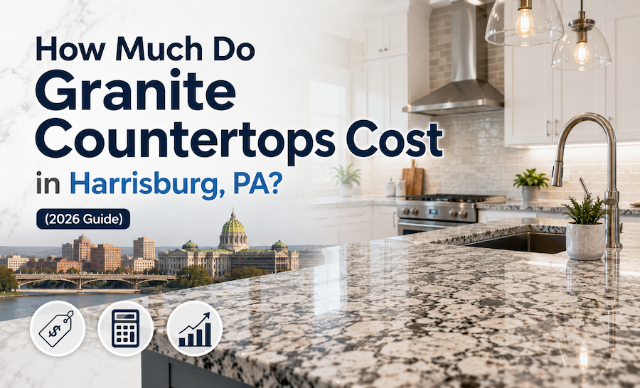 How Much Do Granite Countertops Cost in Harrisburg, PA? (2026 Guide)