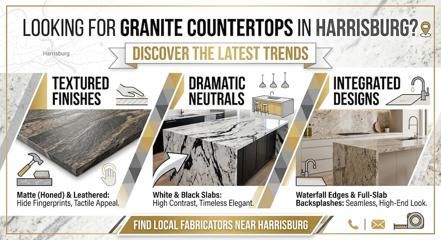Looking for Granite Countertops in Harrisburg? Discover the Latest Trends